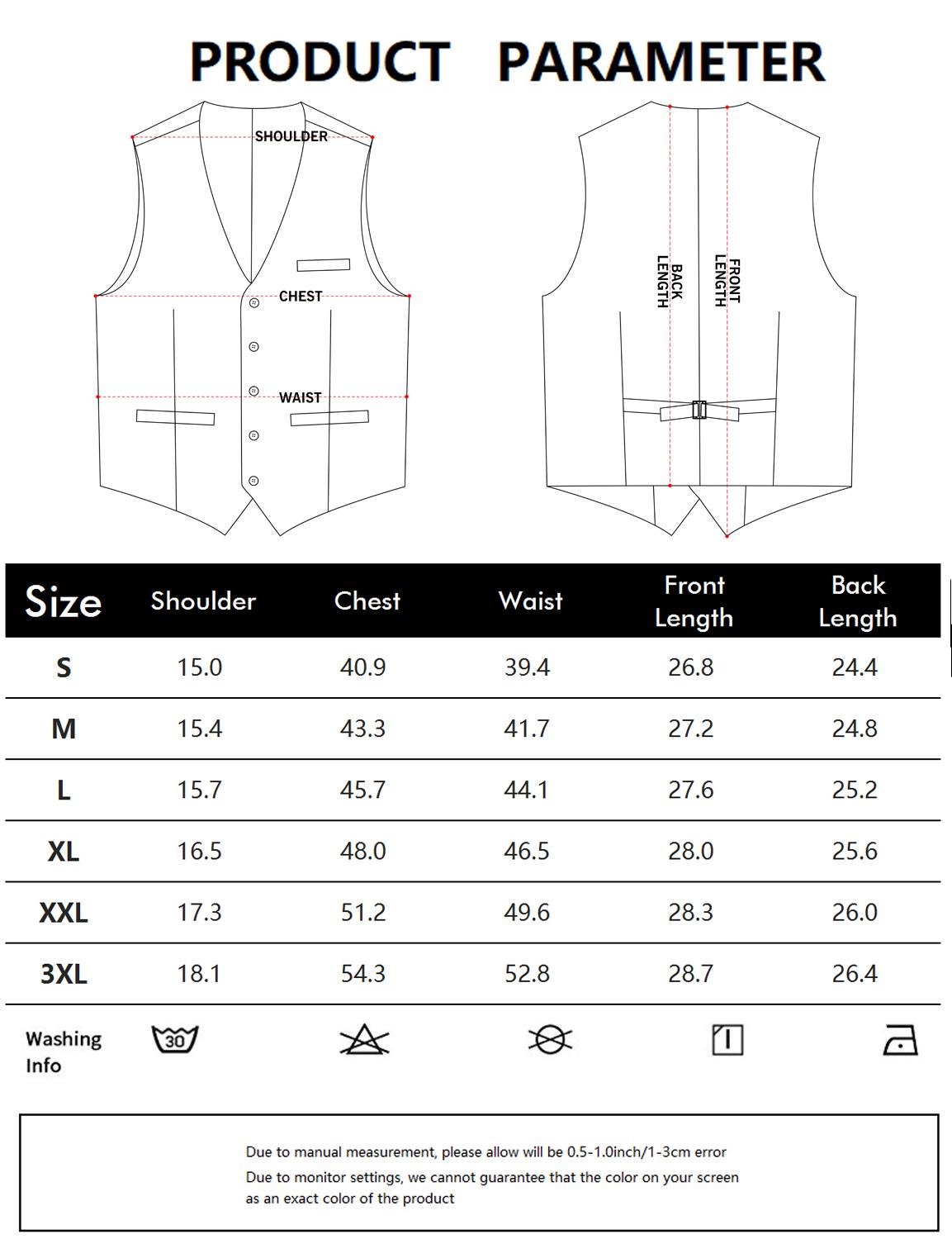 ZEROYAA Men's Hipster Urban Design 3 Pockets Business Formal Dress Vest for Suit Tuxedo