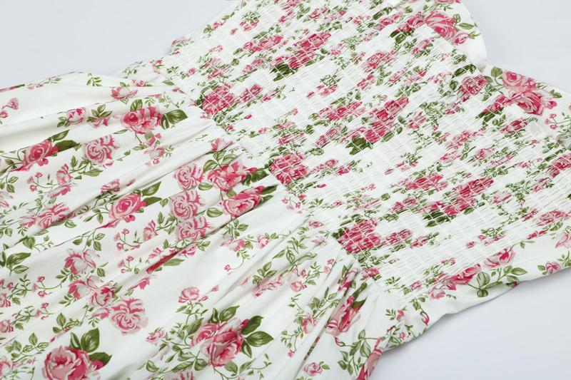 CHARTOU Women's Sleeveless Thin Shoulder Strap Medium length Dress Sleeveless Square Neck Fishbone Waist Elegant Dress CHARTOU Women's Sleeveless Thin Shoulder Strap Medium length Dress Sleeveless Square Neck Fishbone Waist Elegant Dress