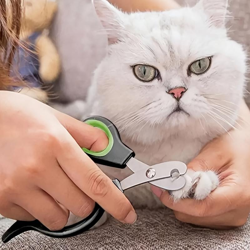 1 Black And Green Stainless Steel Pet Nail Clipper for Dog And Cat Grooming, Suitable for Puppies, Easy to Use And Easy to Clean.for Daily Use And Holiday Use, Without Battery