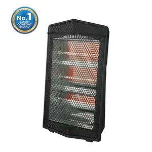 Midea 1,500-Watt Quartz Electric Space Heater with Adjustable Thermostat and Safety Features outdoorfun 4-in-1 Smoke and Pollen Filter