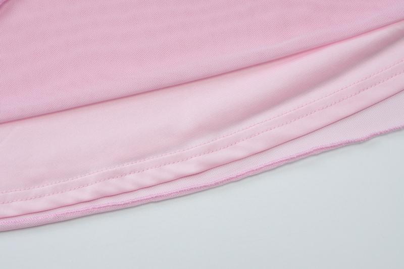 Women‘s Mesh Solid Ruched Sleeveless Halter Slip Dress, Plain Slim Fit V-neck Backless Elegant Pleated Midi Dress, Party Club Date Holiday Daily Casual Dresses For Ladies All Seasons Summer Fashion Clothes