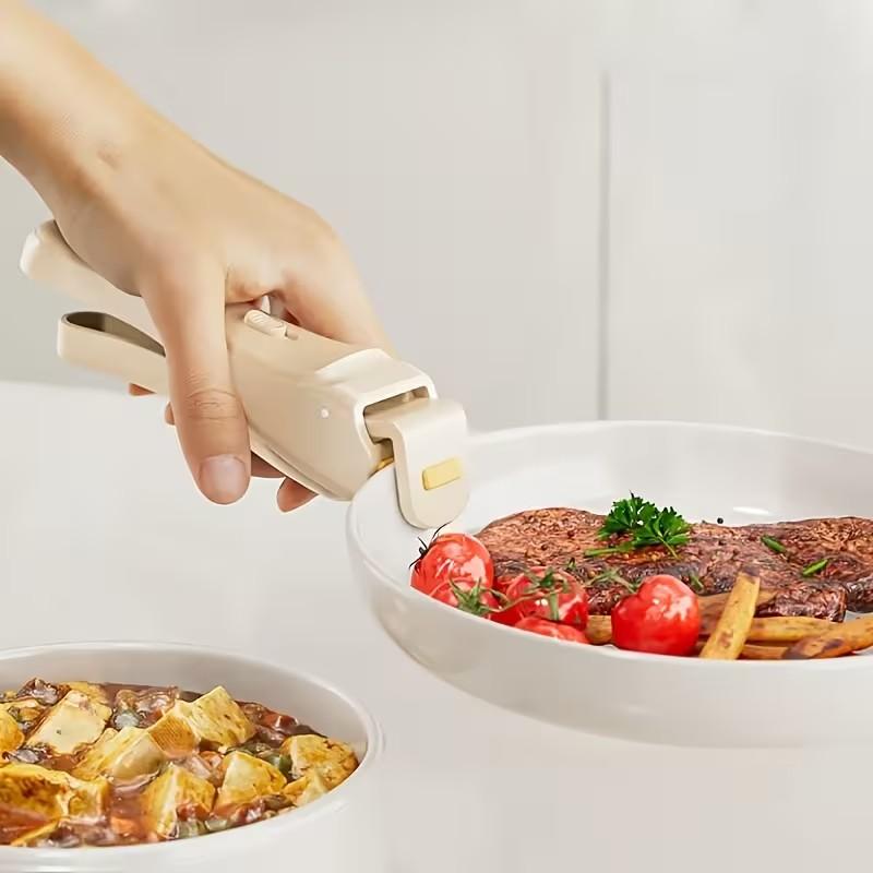 Heat Resistant Bowl Clip, Non-Slip Kitchen Bowl Grabber, Anti-Scald Steaming Dish Holder, Safe Hand Protector, Must-Have Cooking Tool