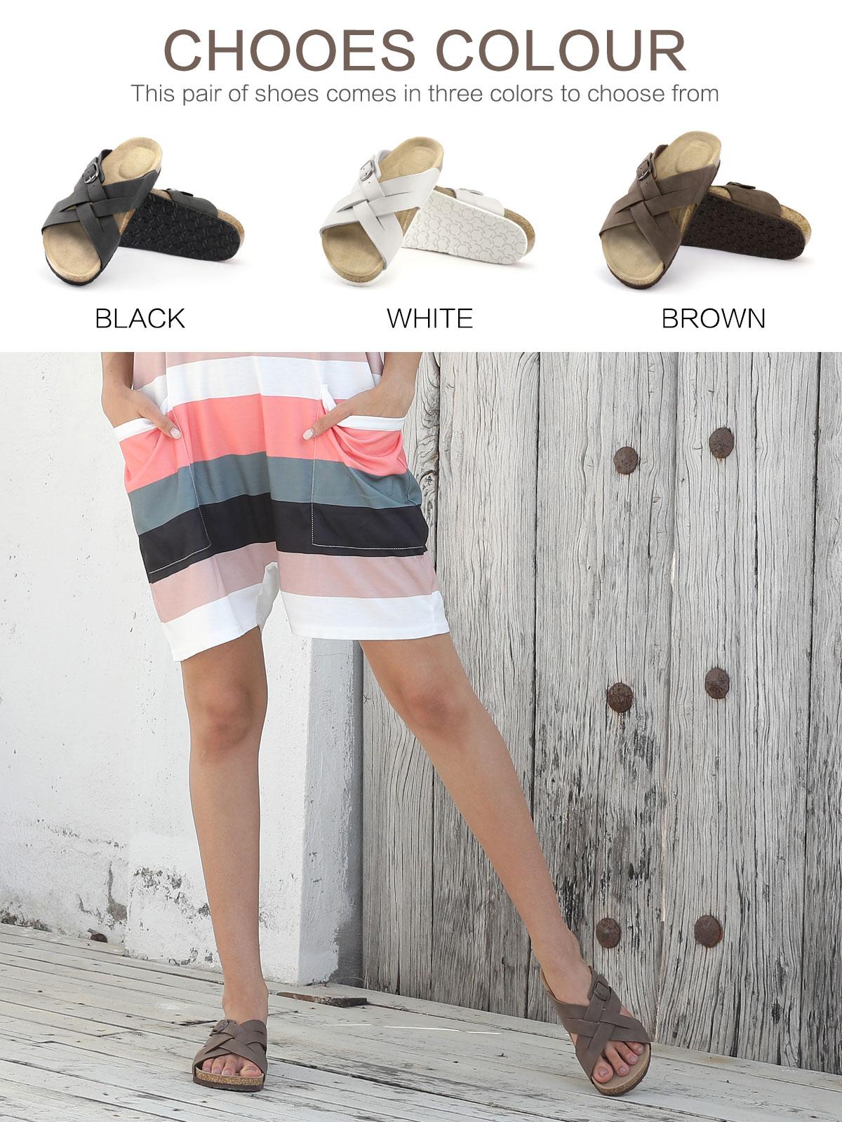 FITORY Balance V - Crisscross Strap Sandals