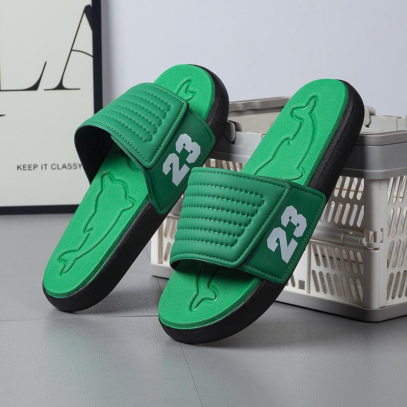 Summer shoes, men's sandals, fashionable slippers, adjustable upper，Sports sandals, comfortable thick sole