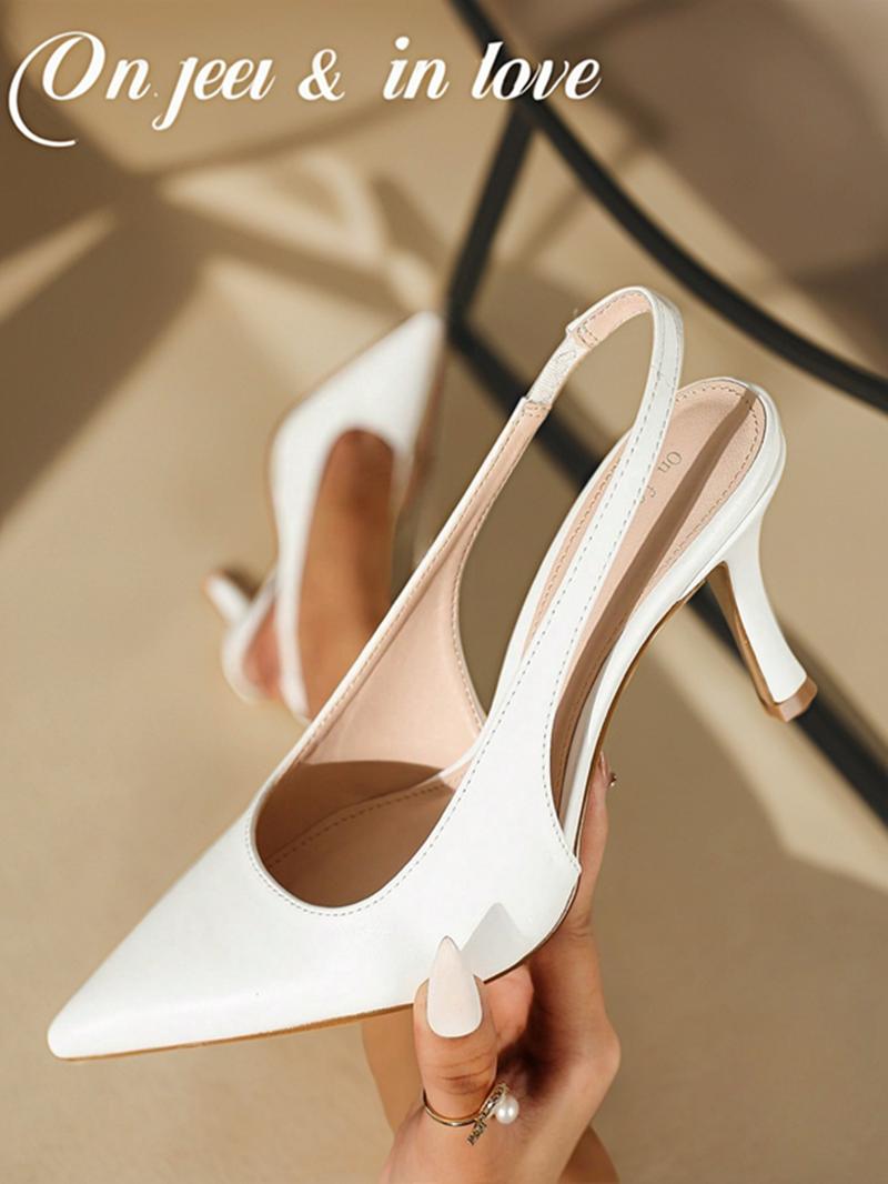 Women's Elegant Fashion Pointed Toe High Heel Sandals, Trendy All-match Heels, Fashionable Shoes for Daily Wear, Elegant Party Shoes