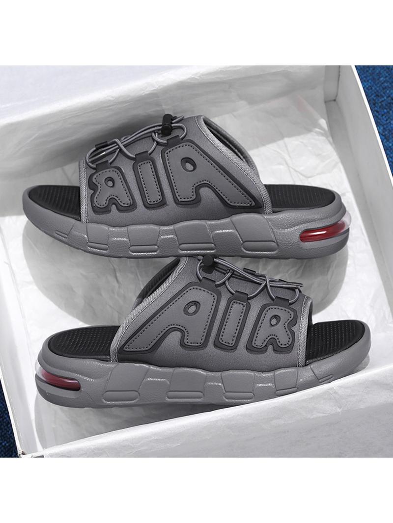 Fashionable Men's Indoor Home Comfort Slippers, Casual One-Piece Slip-Ons for Daily Wear, Stylish Men's House Shoes