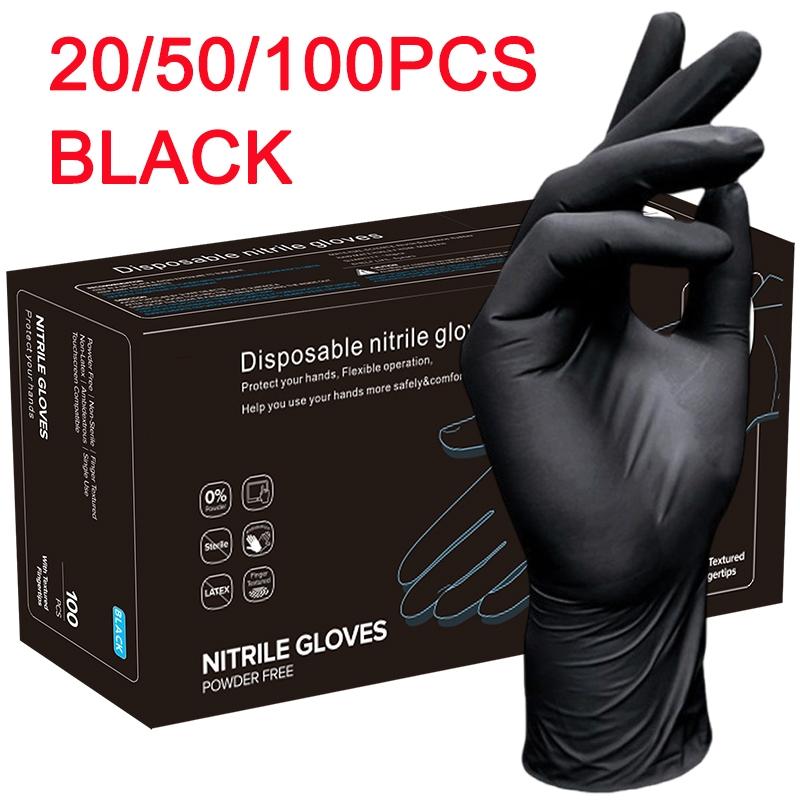 Nitrile Gloves, Disposable Gloves, Durable Cleaning Gloves, Multi Purpose Glove for Home Cleaning, Kitchen Dishwashing, Bathroom Cleaning, Pets Bathing, S/m/l/xl Sizes Available