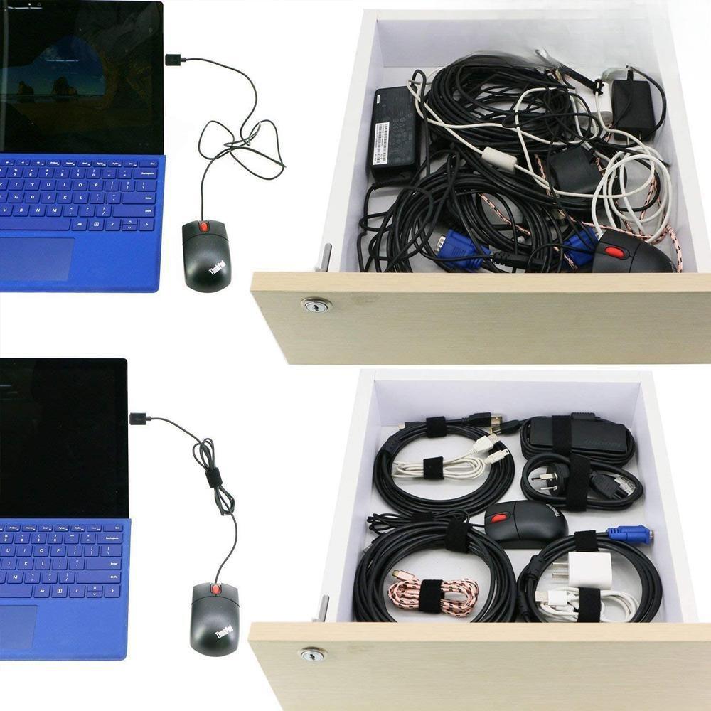 Reusable Cable Ties Set: Multi-Size, Eco-Friendly, Durable & Non-Slip. Strong Wire Organizer for Home, Office, Garage. Anti-Tangle Cord Management, Data Cable Holder, Efficient Fastening Tool.