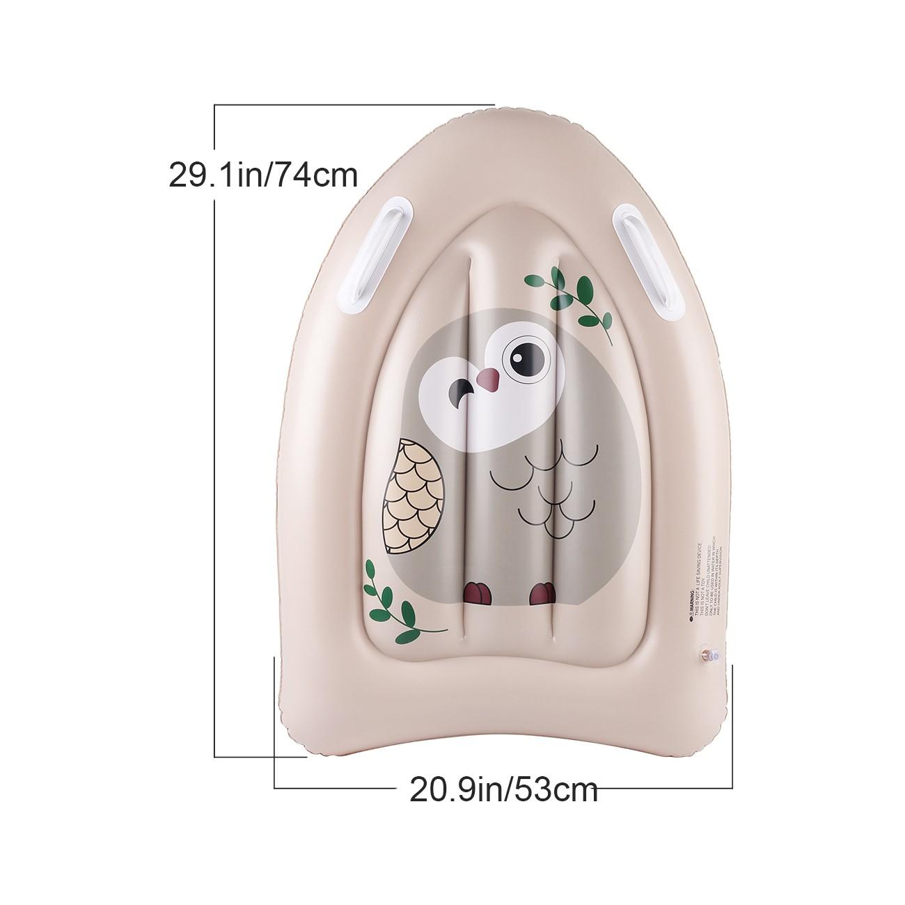 Inflatable Beach Skateboard with Handle, Inflatable Surf Board for Beach and Pool, Perfect for Water Sports and Fun Activities