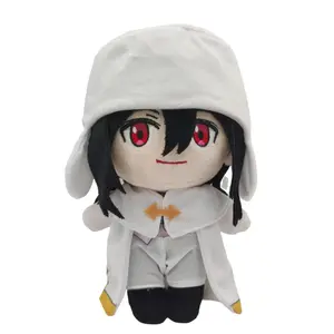 Bungo Stray Dogs Anime Plush Doll Set 20cm Chuuya Nakahara Osamu Dazai Fyodor Dostoyevsky Ranpo Edogawa Stuffed Toys Gift Decor