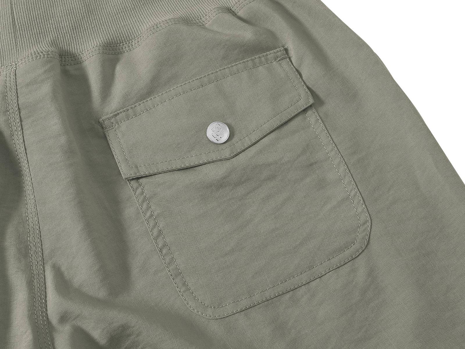 MoFiz PLUS SIZE Lightweight Hiking Cargo Pants Outdoor Quick Dry Casual Travel Sweatpants Joggers Elastic Waist 6 Pockets 4 Button Pockets Comfy Moms over 30 four season Basic XS-4XL SpringStatements