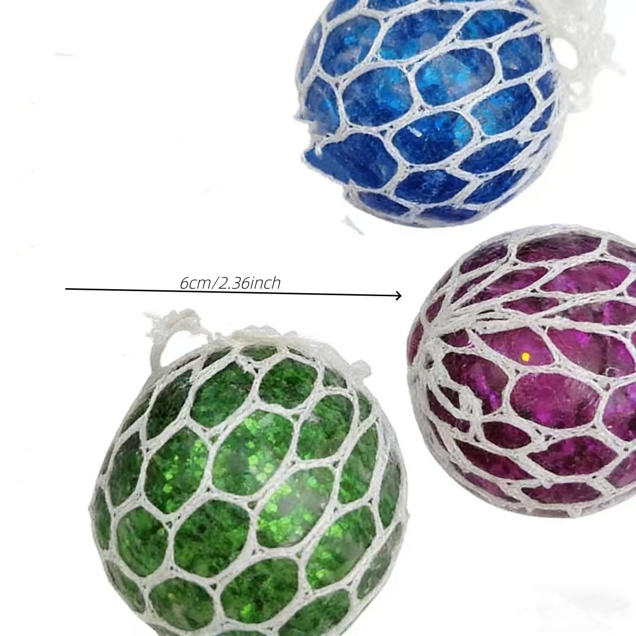 Stress Relief Grape Ball Squeeze Toy, Funny Prank Gag Gift for Kids, Sensory Fidget Toy Bulk Wholesale