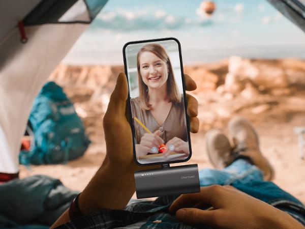 VEGER Ultra-Compact 20W USB-C Portable Charger - 5000mAh Mini Power Bank With Rapid Charging For Smartphones & Mobile Devices