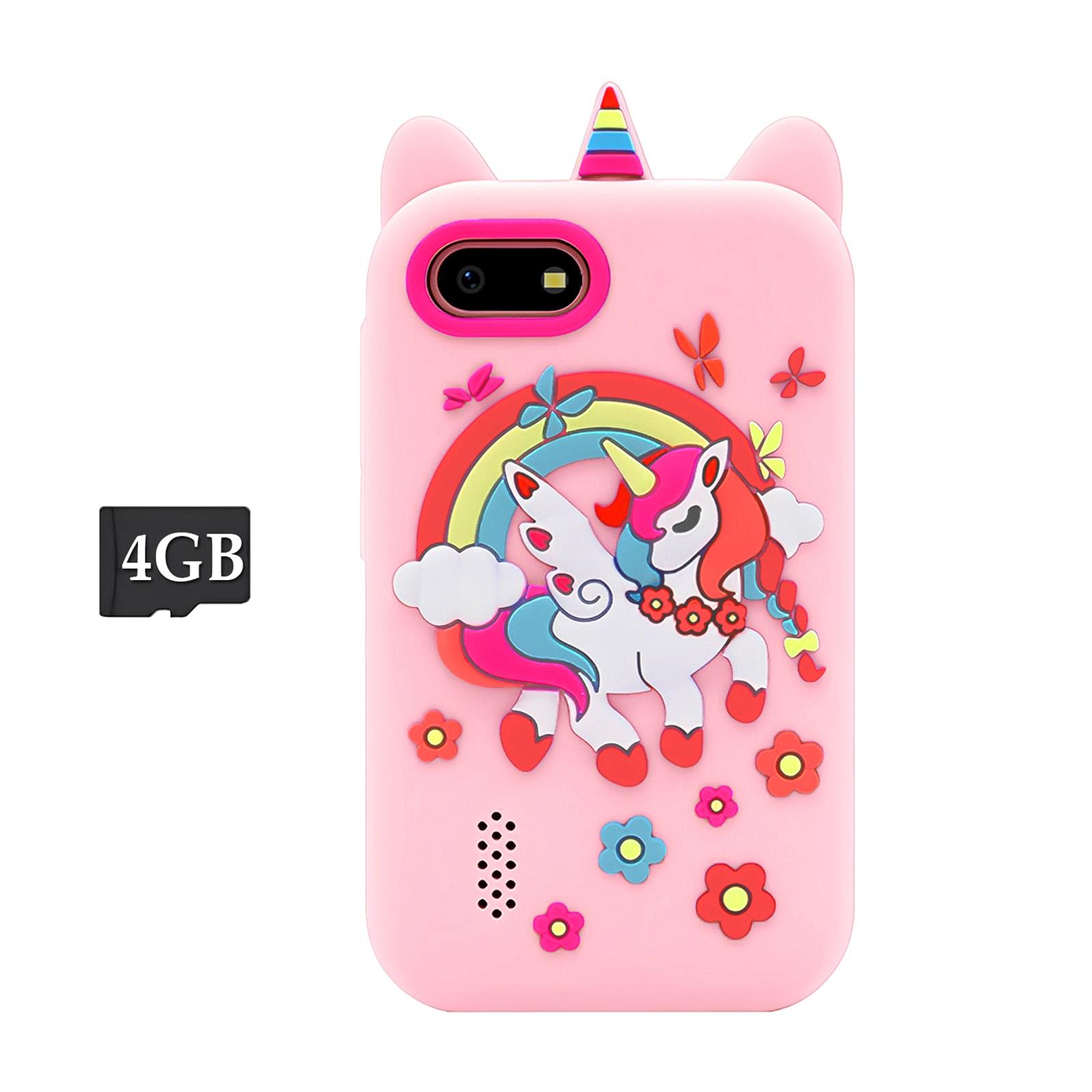 Kids Smart Phone Dual Camera Interactive Toy With 2.8 Inch High Definition Screen Music Player And Learning Games Great Gift For Kids