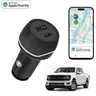 Car Tracker with Rechargeable Battery, Hidden Car Tracker for Theft Prevention and Parking Location, Hidden Gps Trackers, iOS Only, No Monthly Fee
