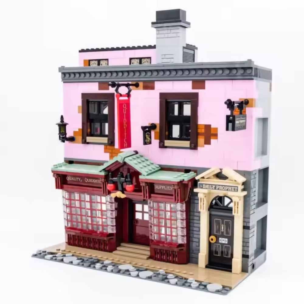 Hogwarts Harry Diagon Alley Model Building Set, 5544 Pieces, Home Decor, Birthday Gift, Ages 8+, Compatible with 75978