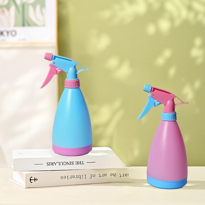 2pcs Colorful Lightweight Spray Bottles, Adjustable Nozzle Leak-Proof Design, Plastic Sprayer for Home Garden, Car Wash, Pet Cleaning