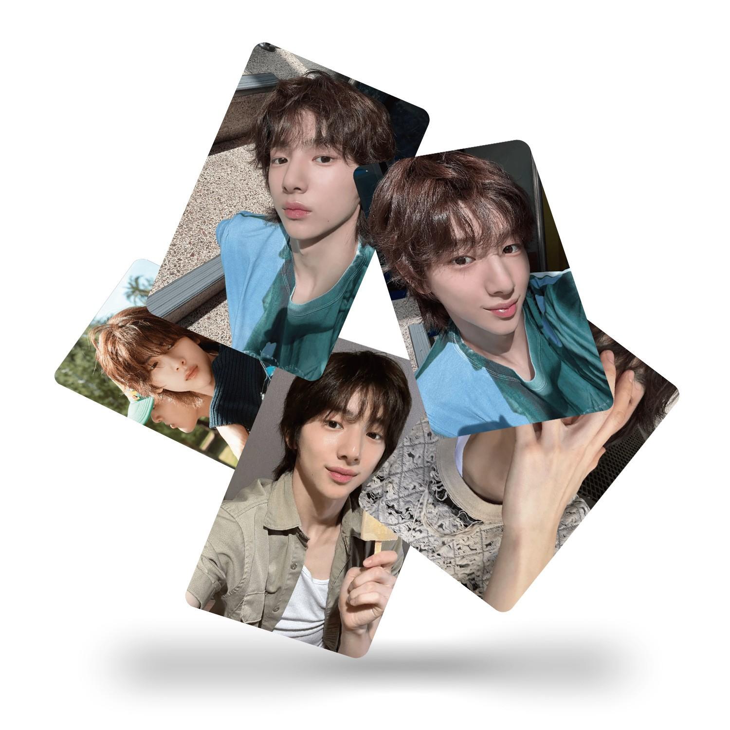 K-Pop Idol Theme Laser Cards 55 Pieces, Unique High-Definition Print, Star Collection Memorabilia Set, Complete Card Pack