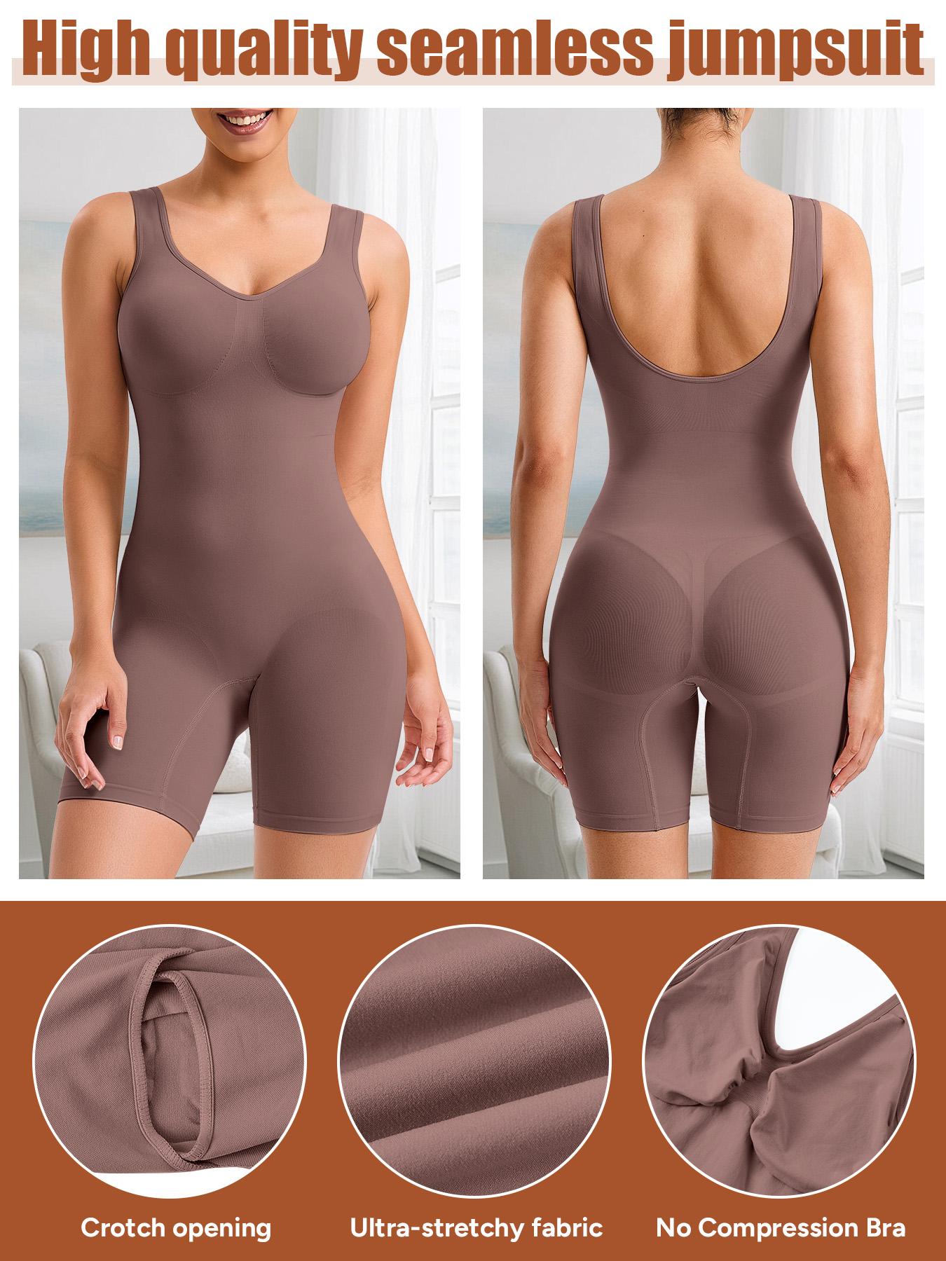 Women's Ultra-Elastic Shapewear Vest Without Cup Pads, Abdominal Cinching & Chest Lifting, Invisible Seamless All-Day Comfort Underwear
