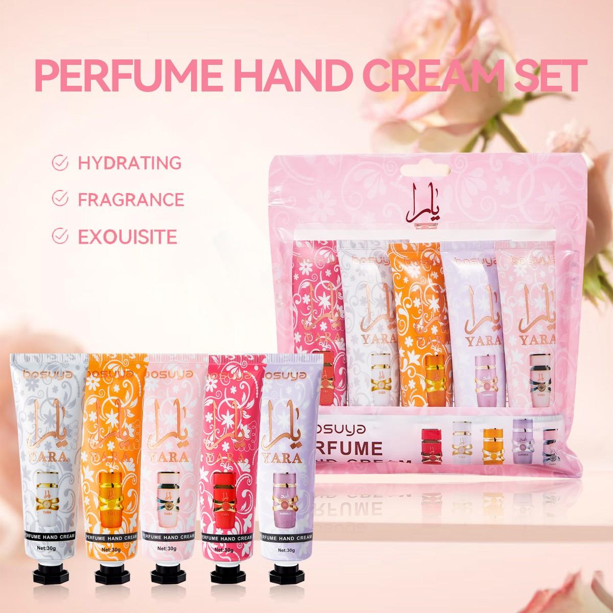 5 Counts/set Aromatherapy Hand Creams, Deep Moisturizing for Dry, Rough Hands and Fine Lines, Suitable for Daily Care 5 Counts/set Aromatherapy Hand Creams, Deep Moisturizing for Dry, Rough Hands and Fine Lines, Suitable for Daily Care