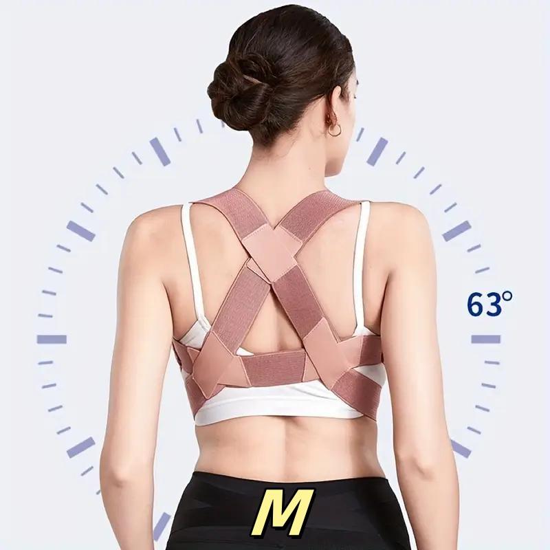 Adjustable Posture Corrector Back Brace, Invisible Support Belt for Kyphosis, Comfort Fit Shoulder Strap, Ideal for Daily & Outdoor Use