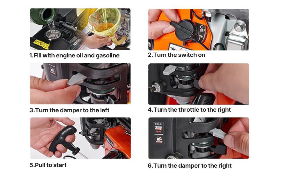 VEVOR Jumping Jack Compactor, 6.5 HP Vibratory Rammer Fuel-Powered 196 cc Engine Tamper, 3600 lbs Impact Force, 26 Max Compaction Depth, Four-Spring, for Soil, Gravel, Concrete Slabs, Foundations VEVOR Jumping Jack Compactor, 6.5 HP Vibratory Rammer Fuel-Powered 196 cc Engine Tamper, 3600 lbs Impact Force, 26 Max Compaction Depth, Four-Spring, for Soil, Gravel, Concrete Slabs, Foundations