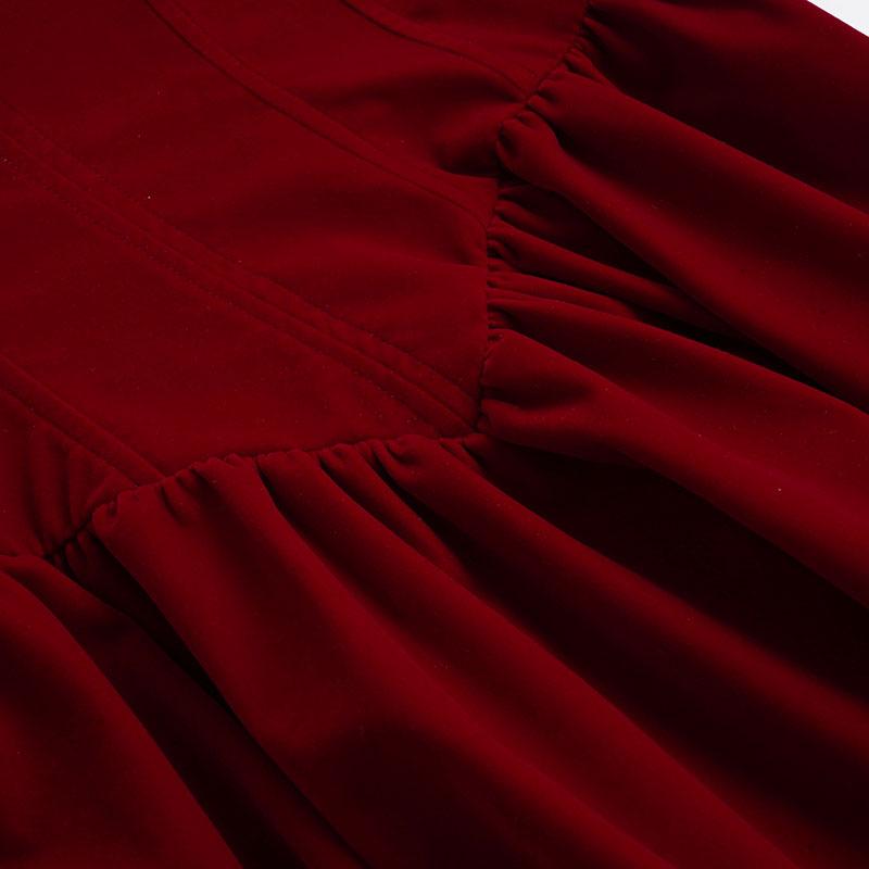 Elegant Banquet Style Solid Wine Red Off-Shoulder Bow Panel Dress. Sleeveless Cold-Shoulder Tie-Waist A-Line Mini Skirt. Perfect for Birthday Formal Occasion Puff Party Dress.