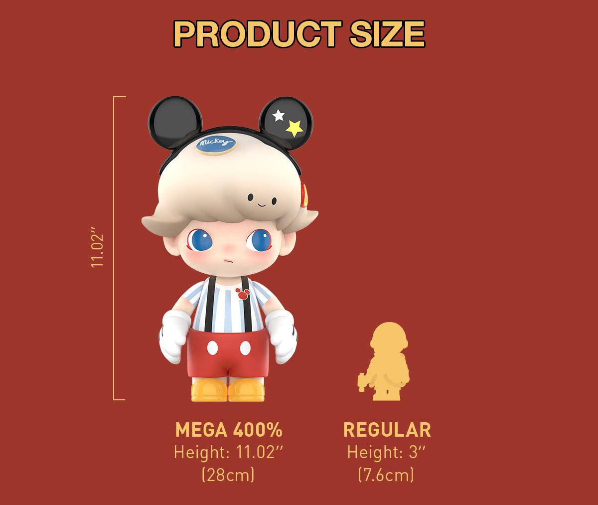 POP MART MEGA JUST DIMOO 400% Mickey Mouse