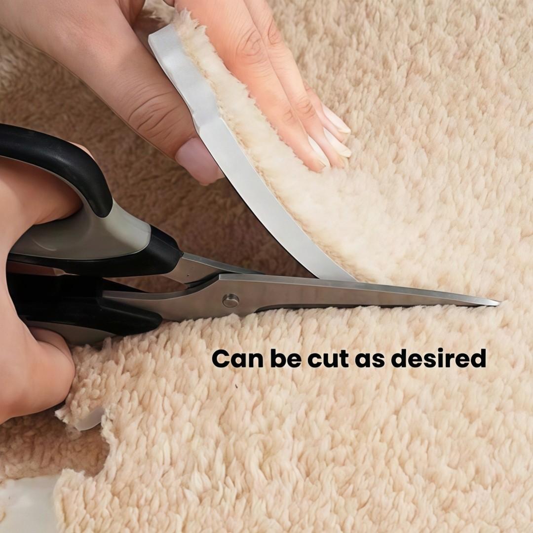 24-piece patchwork foam floor mat, soft interlocking carpet tiles, fluffy puzzle area mat, suitable for bedroom and living room, Interlocking Washable Rugs, Super Soft Rug, Fluffy Nursery Rug, Furry Floor Rugs