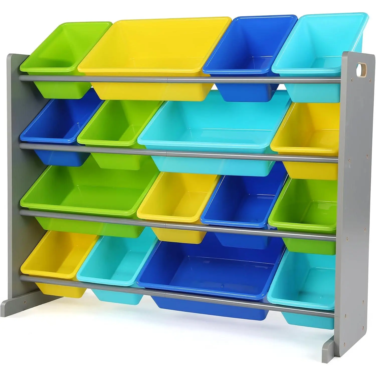Grey/Blue/Green/Yellow