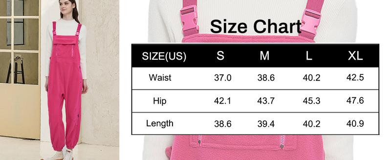 Tanming Womens Fleece Overalls 2025 Warm Winter Casual Loose Jumpsuits Sherpa Bib Overalls Fuzzy Ski Pants with Pockets Tanming Womens Fleece Overalls 2025 Warm Winter Casual Loose Jumpsuits Sherpa Bib Overalls Fuzzy Ski Pants with Pockets