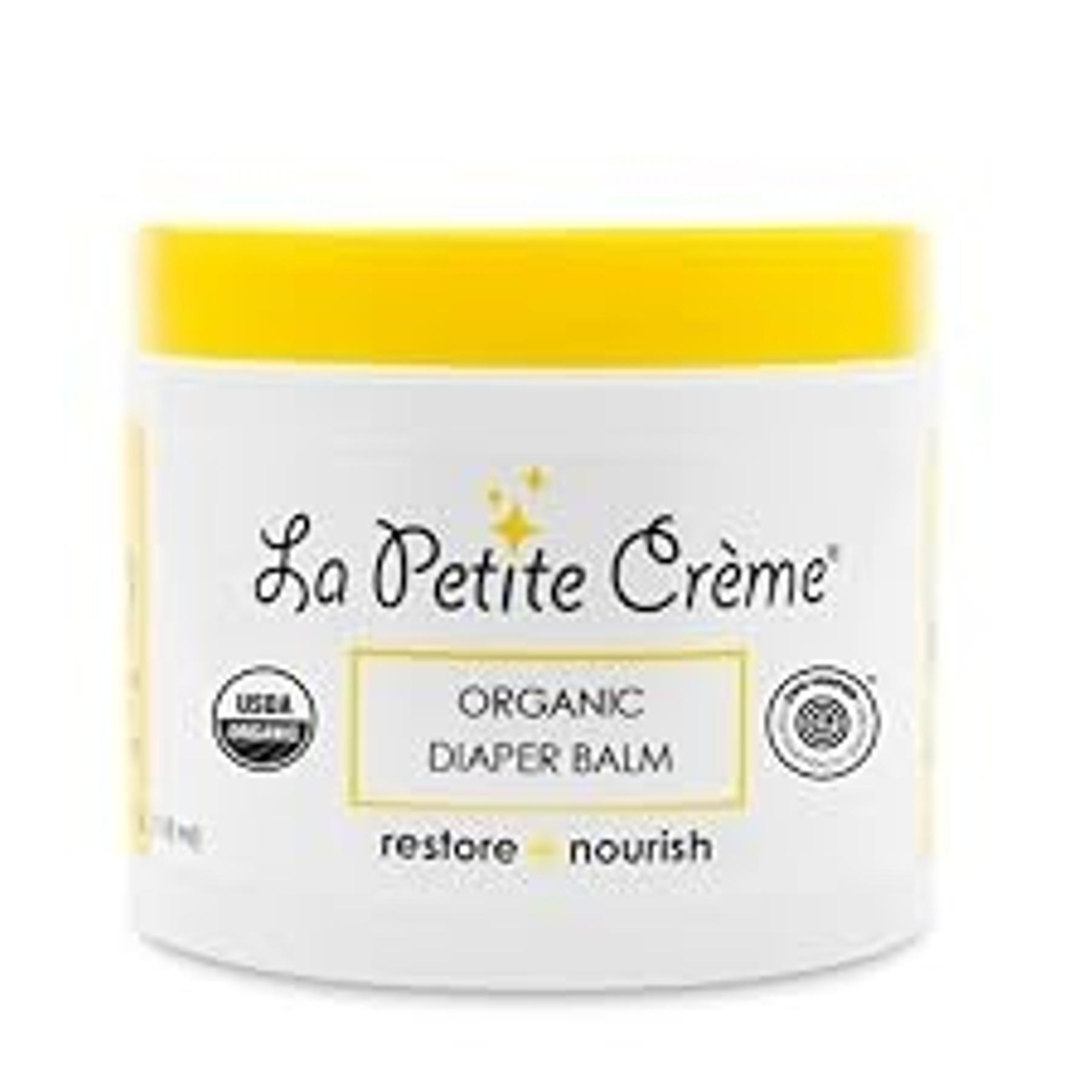 French Organic Diaper Balm (4 oz) - Healing & Nourishing Diaper Cream - Gentle & Safe Liniment Baby Lotion - USDA Certified Organic - Baby Essentials for Newborn(Gift)