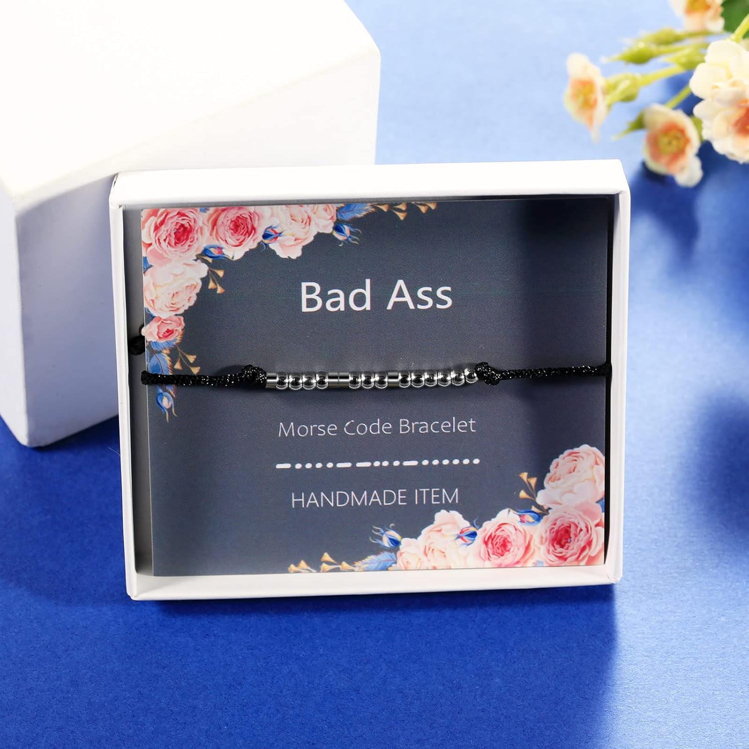 ASELFAD Morse Code Bracelets for Women, Funny Graduation Gifts, Best Friend Birthday Gifts for Women Friendship Bracelets, Teen Girl Gifts Trendy Stuff ASELFAD Morse Code Bracelets for Women, Funny Graduation Gifts, Best Friend Birthday Gifts for Women Friendship Bracelets, Teen Girl Gifts Trendy Stuff
