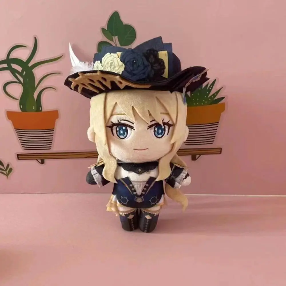 2026 Hot selling toys Genshin Impact Plush Dolls Navia Chasca Venti Baizhu Xiao Zhong Li Cute Cartoon Anime Cosplay Stuffed Toy Kids Gift Internet-famous toy