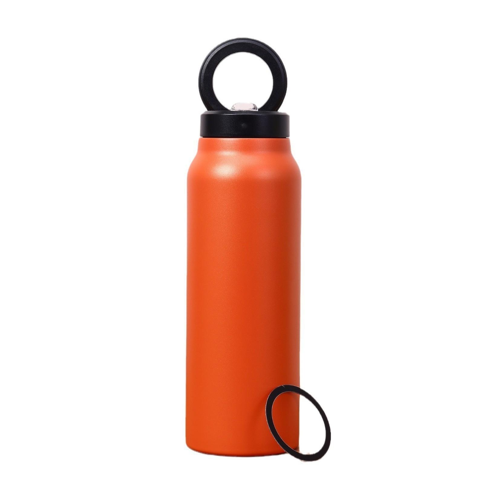 Stainless Steel Insulated Sports Water Bottle, 24oz Large Capacity Leak-Proof Design, Outdoor Adventure Compatible with Magsafe, Insulated Travel Drinkware, Leakproof Insulated Tumbler, Leakproof Insulated Container