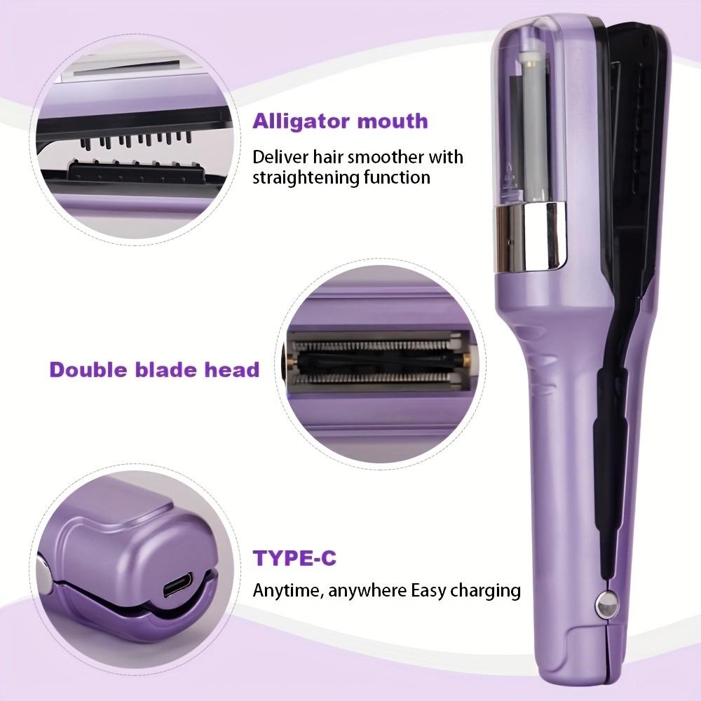 Rechargeable Split Hair Trimmer, Portable Wireless Hair Clipper, Ideal for Home and Outdoor Travel, Hair Care Tool