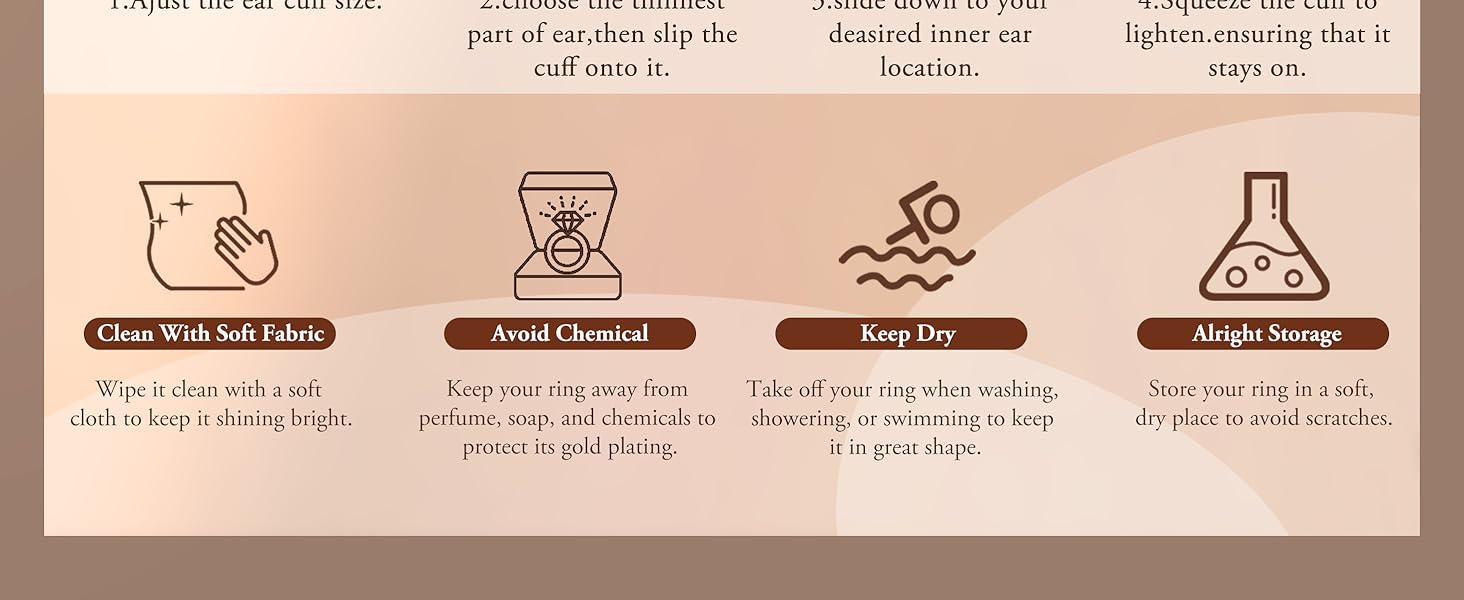 3Pcs Ear Cuff No Piercing for Women Gold Ear Cuff Earrings Silver Clip on Hoop Earring Adjustable Cartilage Helix Earring Hypoallergenic Fake Piercings Earrings Stack for Sensitive Ear