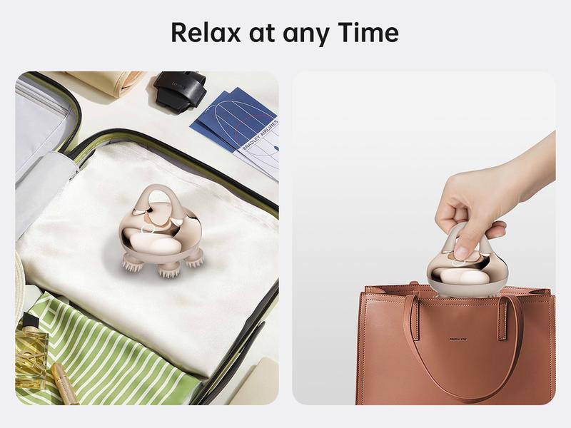 COMFIER Cordless Scalp Massager Hair Growth with 3 kneading Modes,Waterproof Head Massager with 8 Claws for Deep Cleansing,Head Scratcher,Body Massager for Stress Relief, Cat Massager