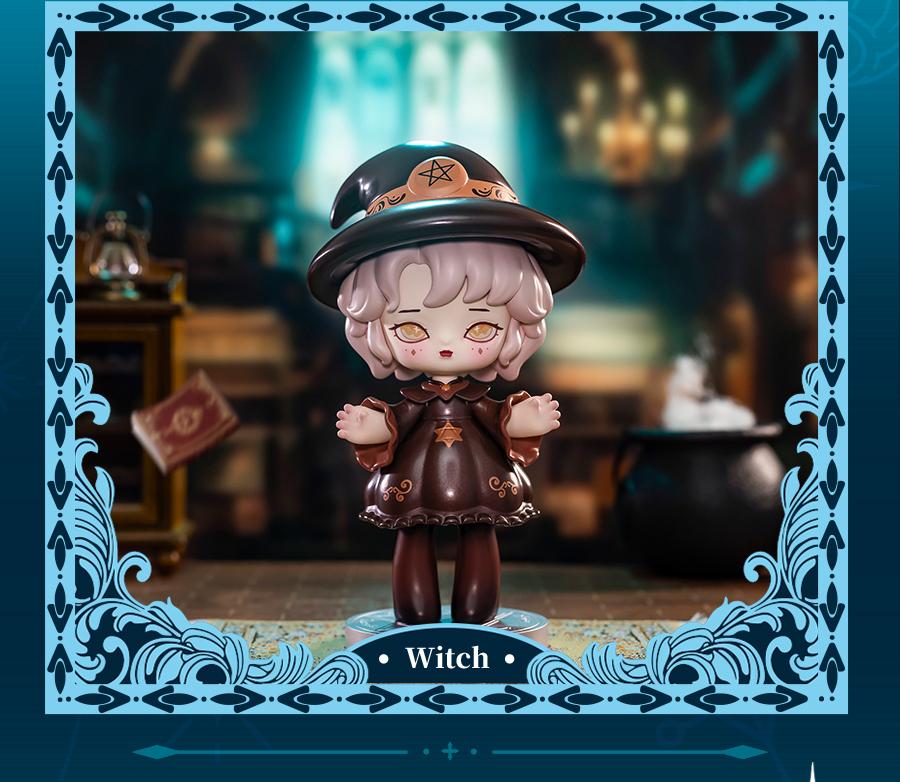 Misya Magic Academy Series Blind Box Figure, Girls' Birthday Gift, Surprise Element, Cute Collectible Figurines, Perfect for Celebrations