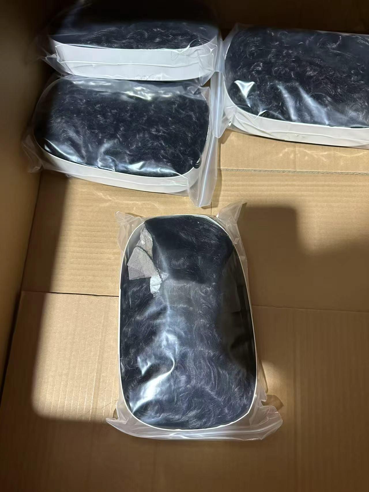 13x6 Deep Wave Lace Front Wig Human Hair Pre Plucked Brazilian Virgin Hair Glueless 30 Inch Long Curly Wig for Women Black