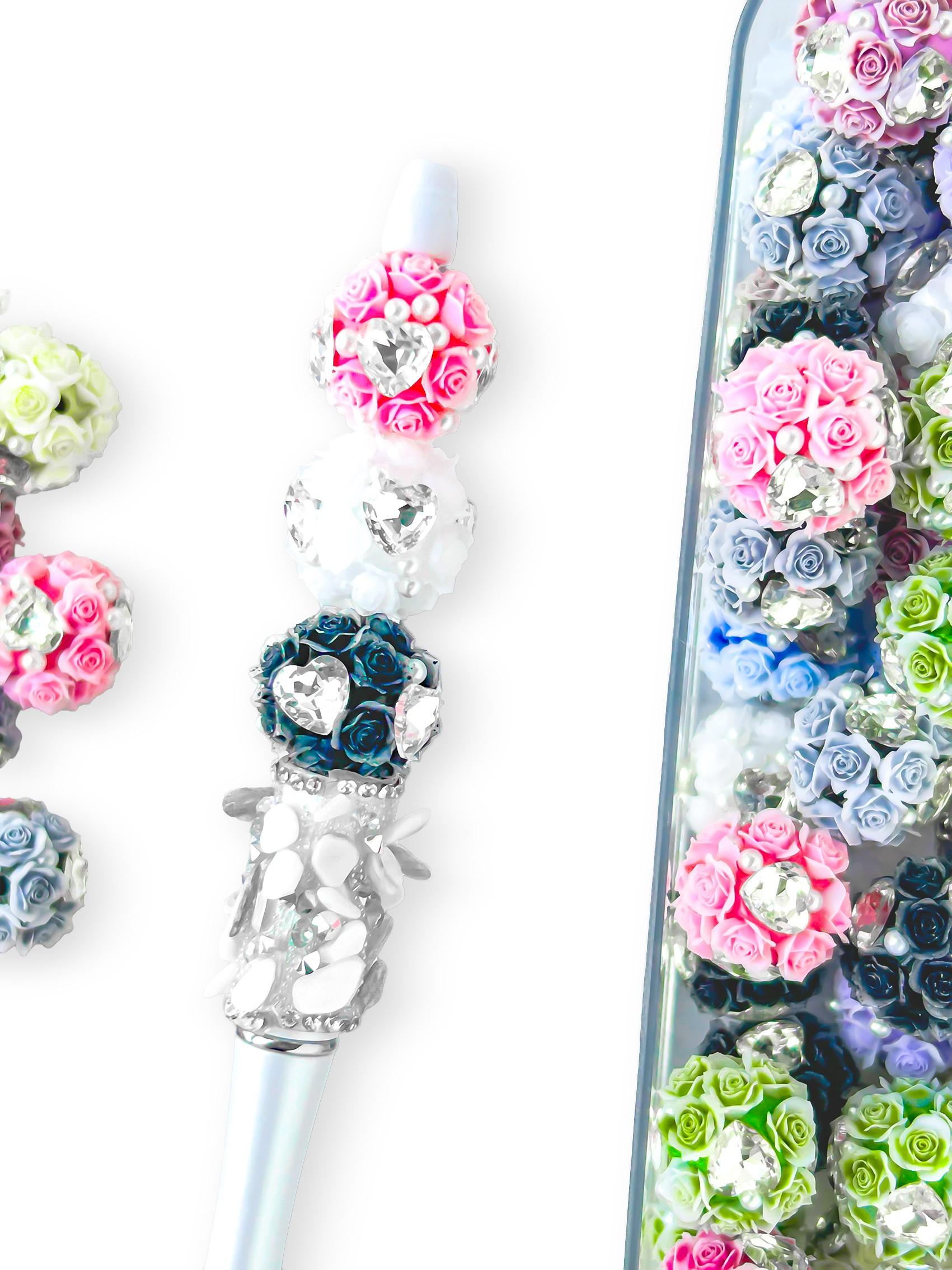 10pcs DIY Heart Rhinestone Beads, Creative Gift Accessories, Handmade Phone Chain Keychain, Indoor Decor, Geometric Pattern, All Seasons, DIY Beading Accessories, Beaded Set, Diy Bling Set