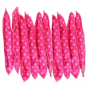 10 Pack Soft Foam Heatless Hair Rollers – Flexible Sponge Curlers for Sleeping, DIY Natural Curls Without Heat, Lightweight Portable Curling Set for Travel, Washable Styling Tool