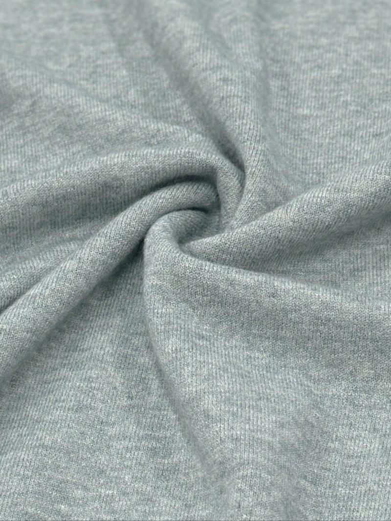 New Women's Mock Neck Sweater, Loose Knit Pullover, Warm Inner Layer Top, Casual Knitwear for Fall & Winter, Ladies Clothing