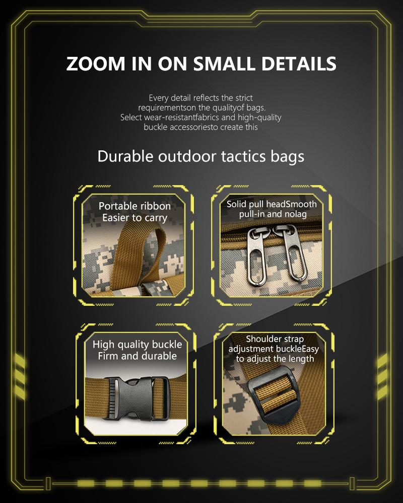 【Jumahe】Prepper Bags, 80L Big Forest Bugout Bags, 600D Oxford Fabric Go Bag, Waterproof and Breathable Travel Backpack, Spend night Biggie Handbag, Rugged and Durable Men's Camouflage Backpack Hiking Camping Hunting Fishing SpringStatements