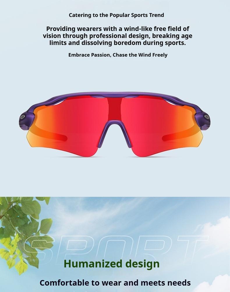 Professional Sports Sunglasses HD Cycling Windproof Glasses Outdoor UV Protection Sun Glasses Marathon Hiking Eyewear