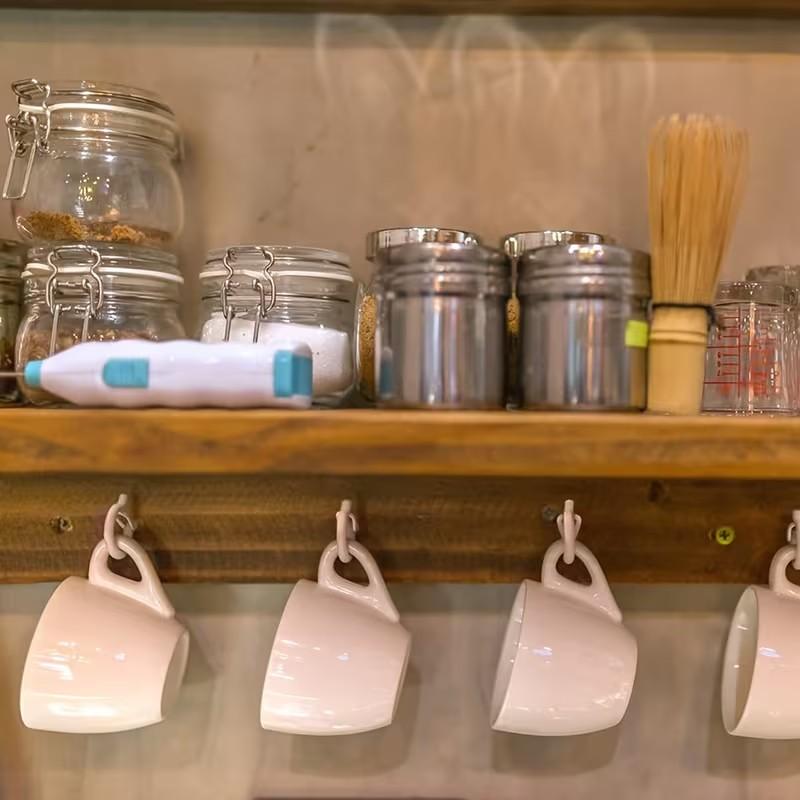 25/38pcs Outdoor Windproof Screw Hooks, Ideal for Hanging Christmas Lights, Potted Plants, Ceiling Hooks, Holiday Decoration, Q Hooks, Key Hooks, Utility Hooks