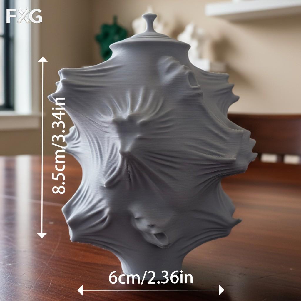 New Vanguard Art Despair Bottle Decorative Figurine, Collectible Handmade Model, Abstract Art Piece, Unique Home Decoration Gift