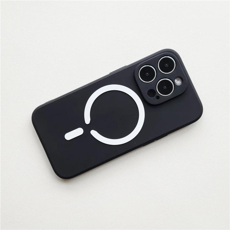 3pcs Ultra-Thin Magnetic Metal Stickers for iPhone, Magsafe Compatible, Durable Protective Iron Sheets, Non-Deforming Phone Accessories