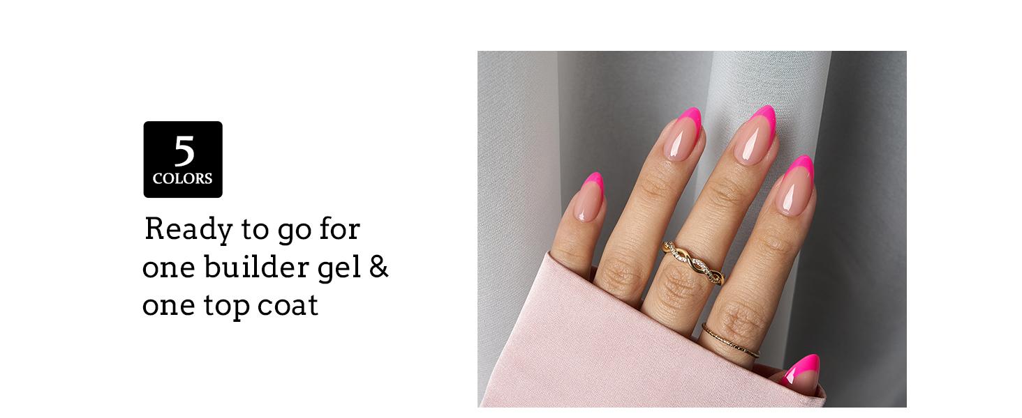 BTArtboxnails XCOATTIPS French Tips - 150pcs Brighter pastel Press On Nails Square or Almond or Coffin, Brighter pastel Short Fake Nails, Soak Off Soft Gel Acrylic Nail Extensions