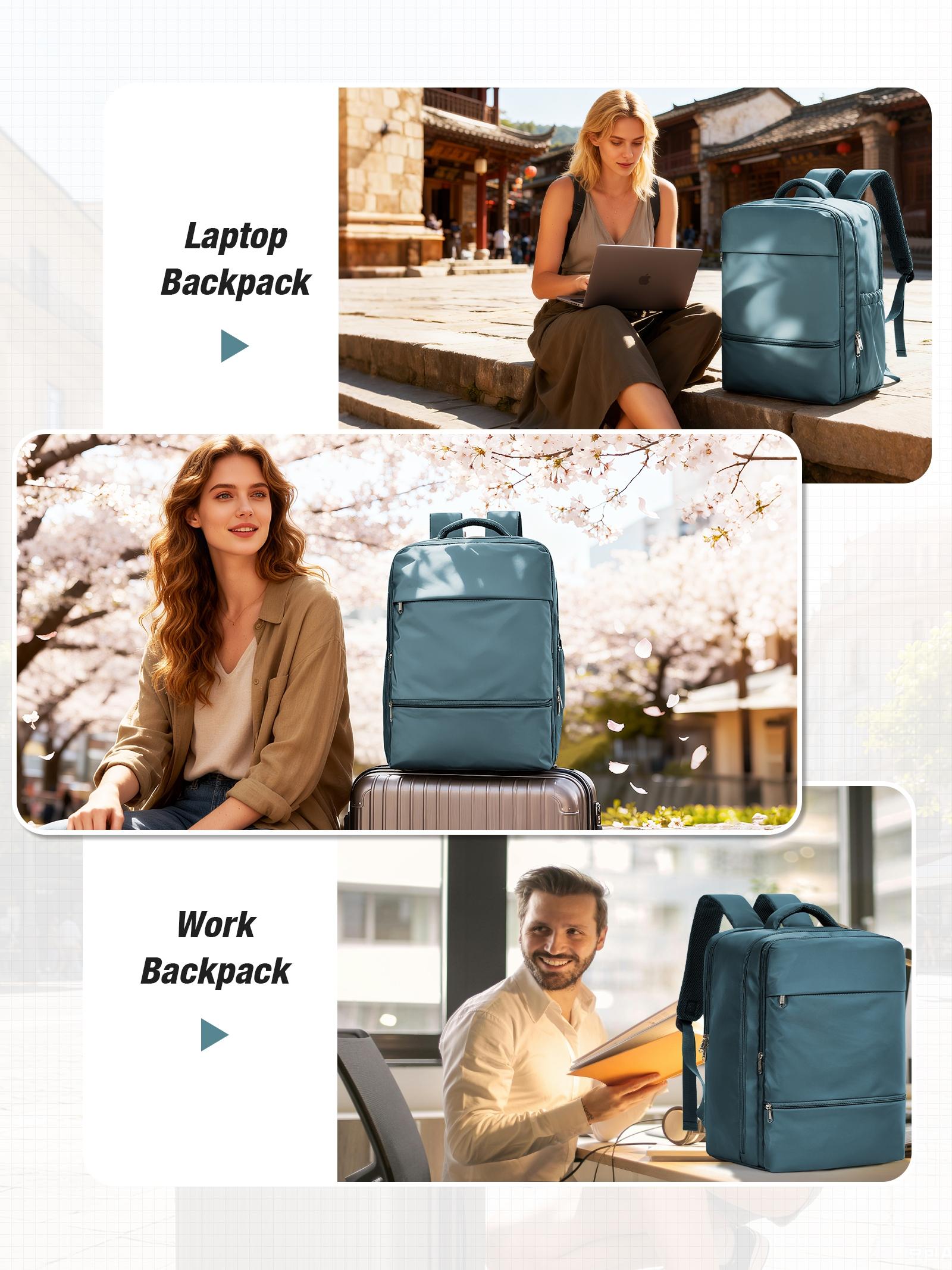 🧳 Travel Essential! Large Capacity Backpack with Multi-Pocket Design 🎒 Organize Gear for Travel/Commute/Outdoor | Grab Yours Now!